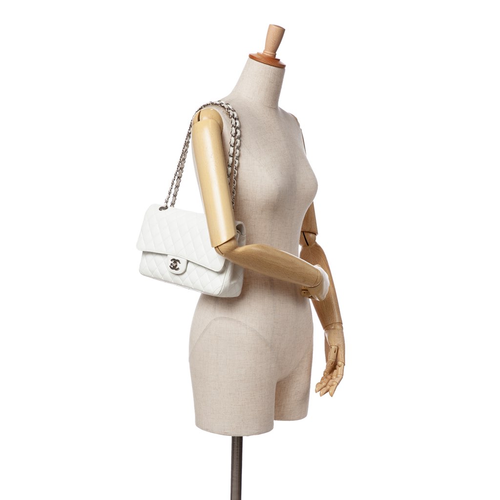 Chanel Medium Classic Caviar Double Flap - Image 14