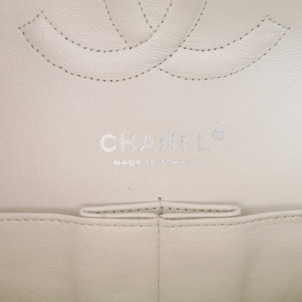 Chanel Medium Classic Caviar Double Flap - Side view