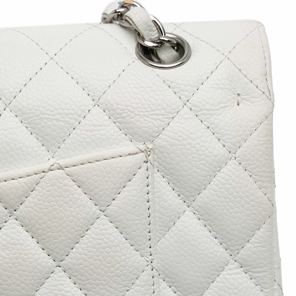 Chanel Medium Classic Caviar Double Flap - Image 11