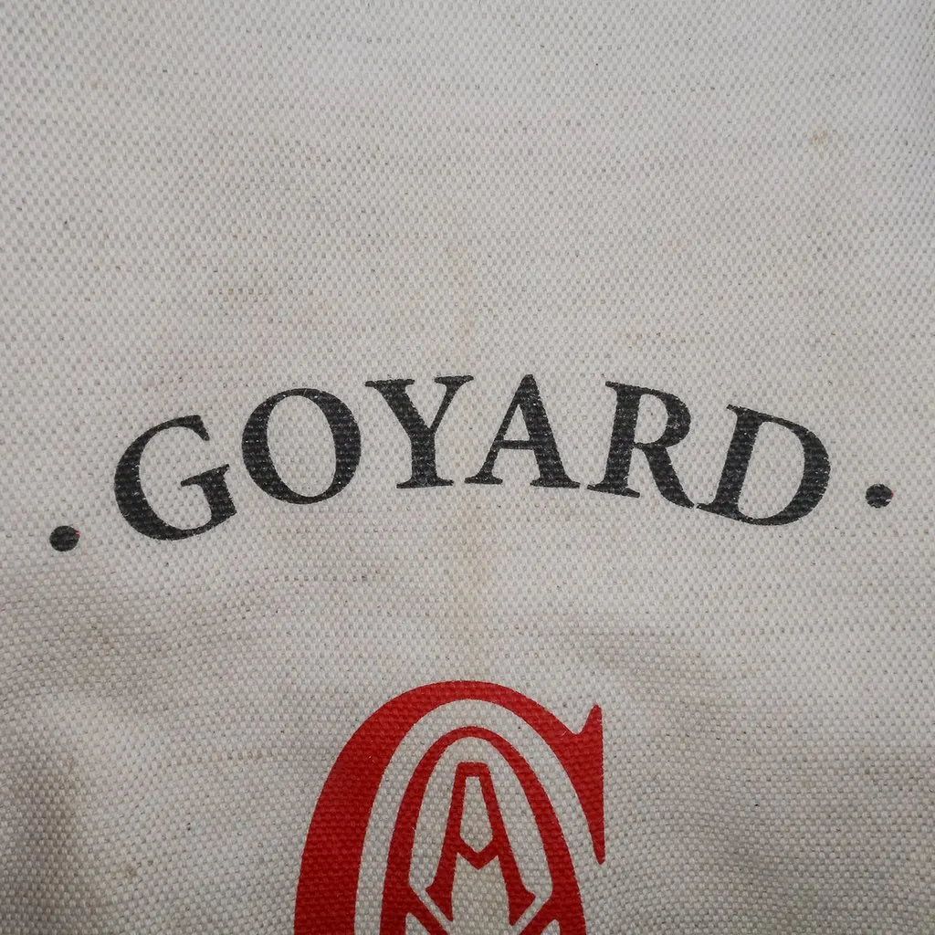 Goyard Goyardine Reversible Belharra Tote White Canvas Very good - Box View