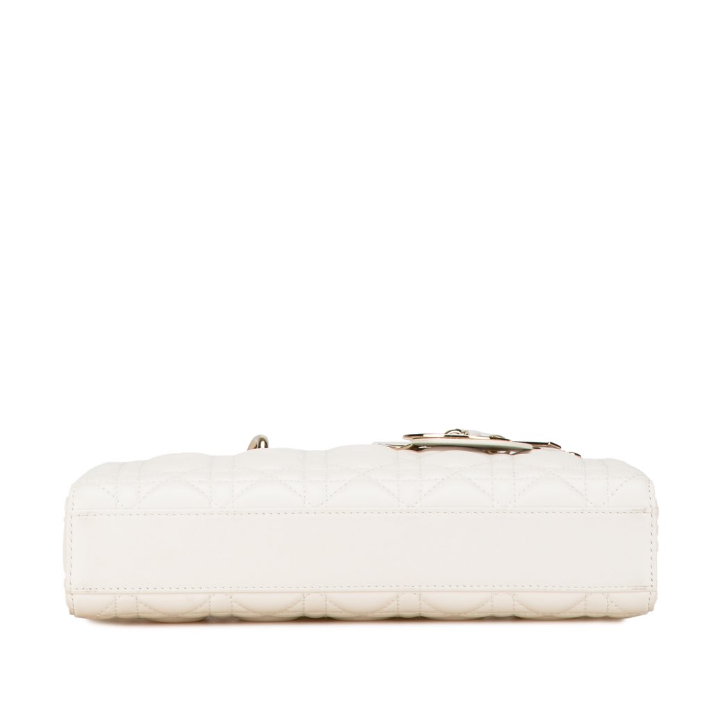 Dior Medium Lambskin Cannage Lady D Joy - 4