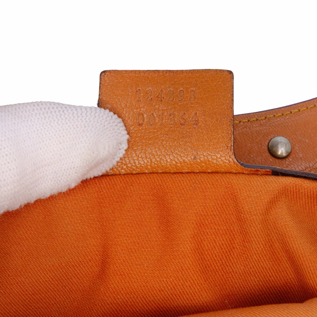 Gucci Leather Bamboo Studded Hobo - Detail 1