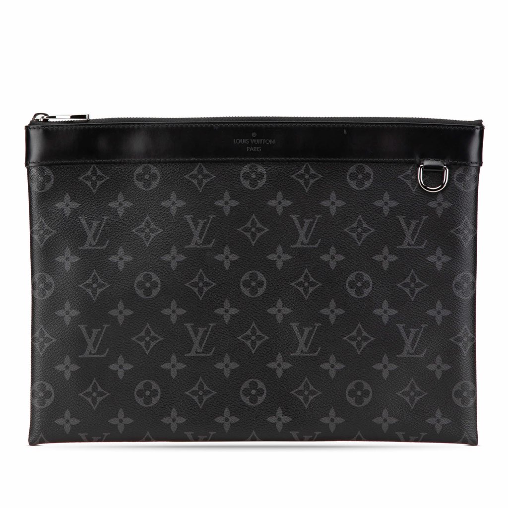 Louis Vuitton Monogram Eclipse Discovery Pochette GM