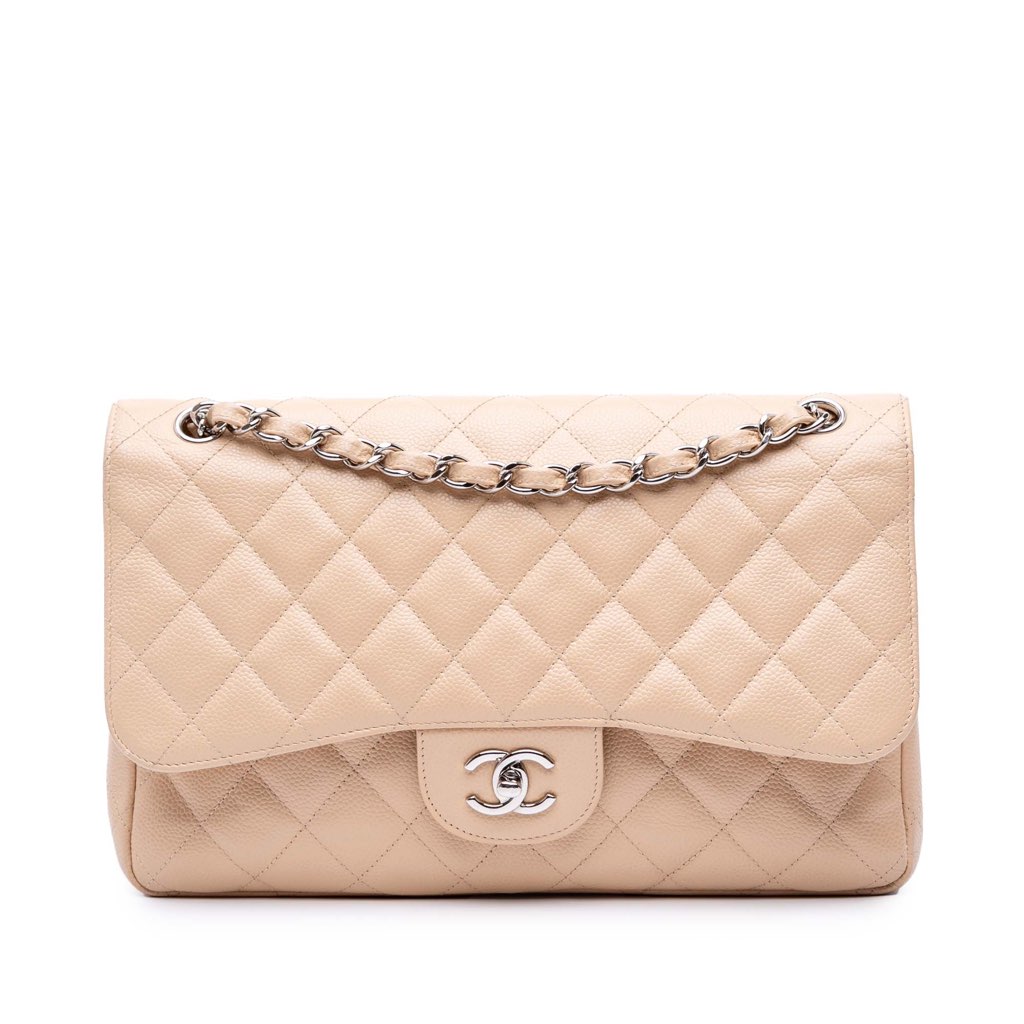 Chanel Jumbo Classic Caviar Double Flap