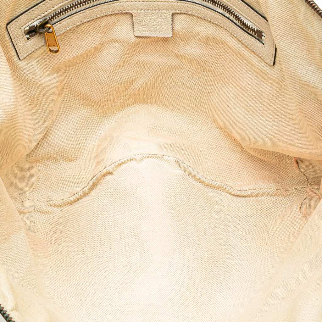 Gucci Leather Logo Half Moon Crossbody - 4