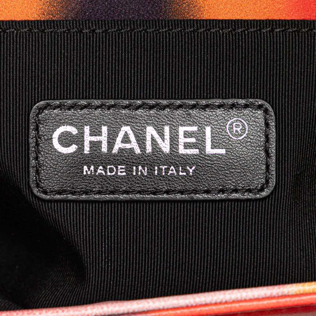 Chanel Small Lambskin Flower Power Boy Flap - 5