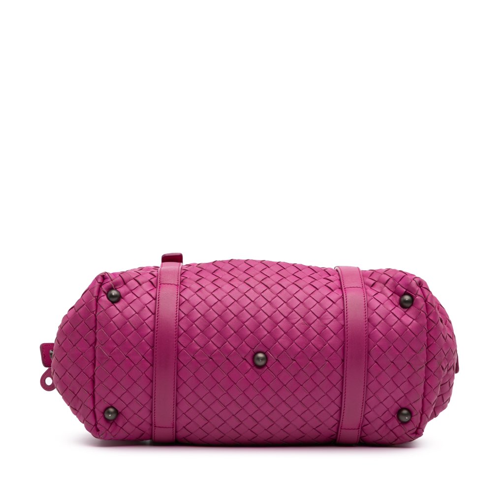 Bottega Veneta Nappa Intrecciato Montaigne Shoulder Bag - 3