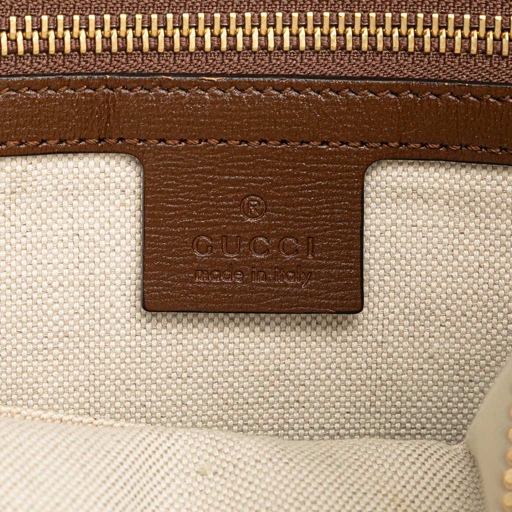 Gucci Small GG Supreme Horsebit 1955 Satchel - 5