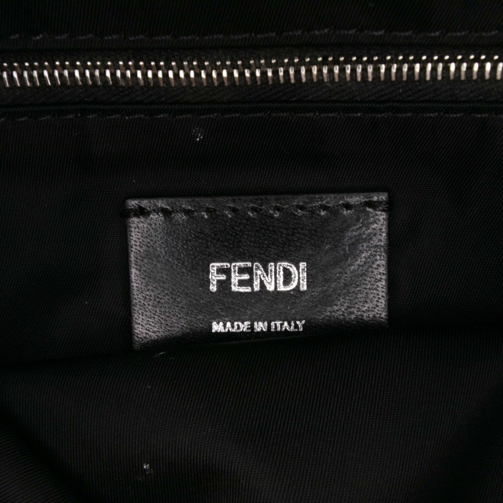 Fendi Medium Econyl Nylon Baguette Crossbody - Side view