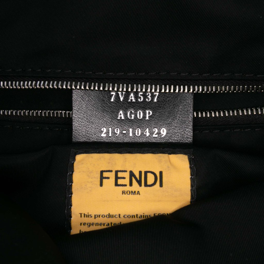 Fendi Medium Econyl Nylon Baguette Crossbody - Detail 1