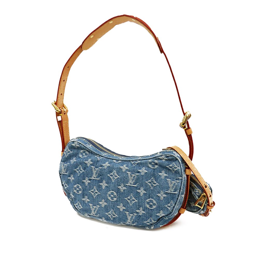 Louis Vuitton Monogram Denim Croissant MM - 2
