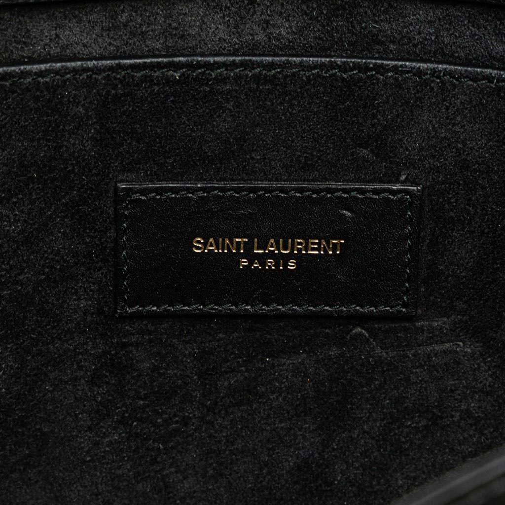 Saint Laurent Quilted Lambskin Babylone Flap Shoulder Bag - 5
