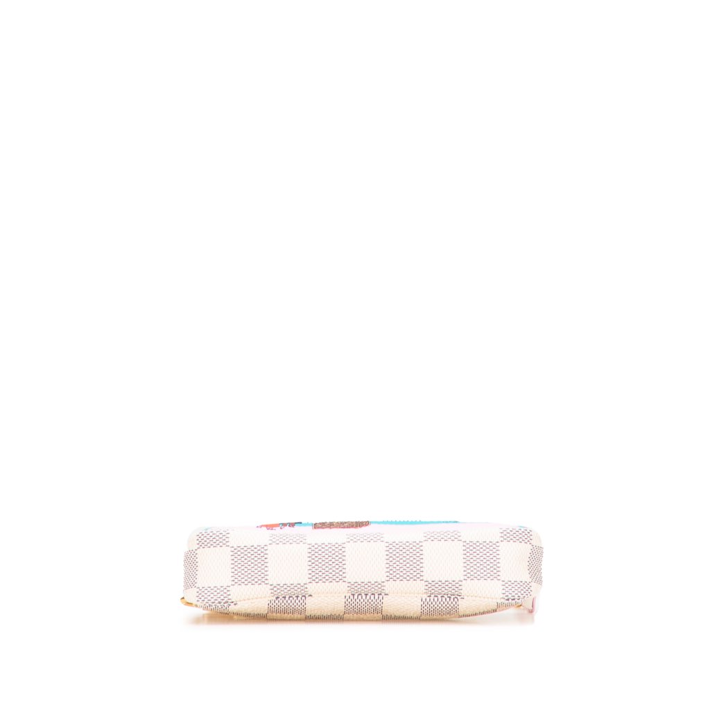 Louis Vuitton Damier Azur Illustre Transatlantic Mini Pochette Accessories - 3