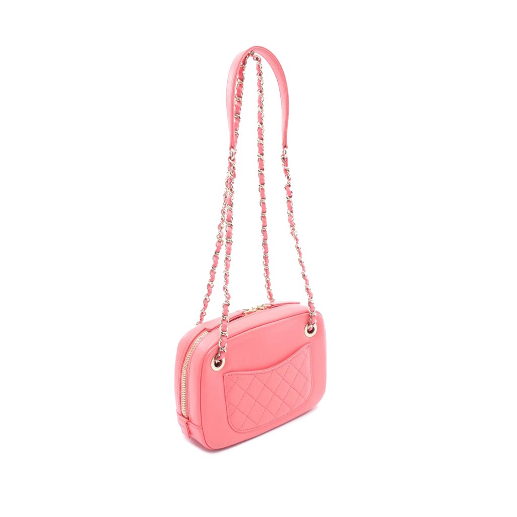 Chanel Lambskin Giant Crystal CC Camera Bag - 2