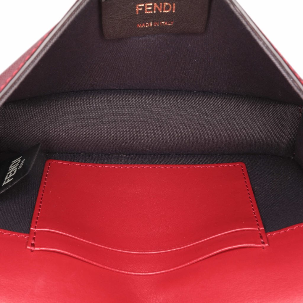Fendi Zucca Embossed Leather F is Fendi Convertible Belt Bag - 4