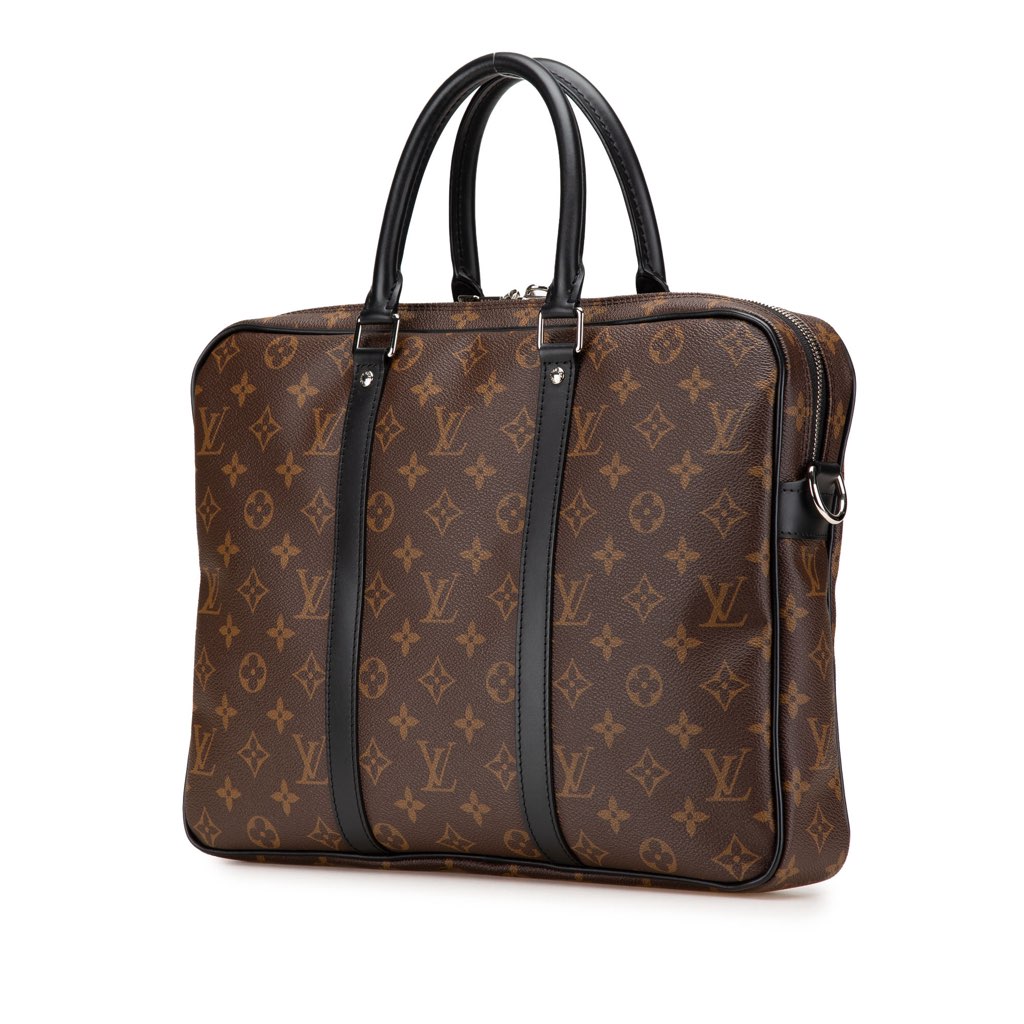 Louis Vuitton Monogram Macassar Porte Documents Voyage - 2