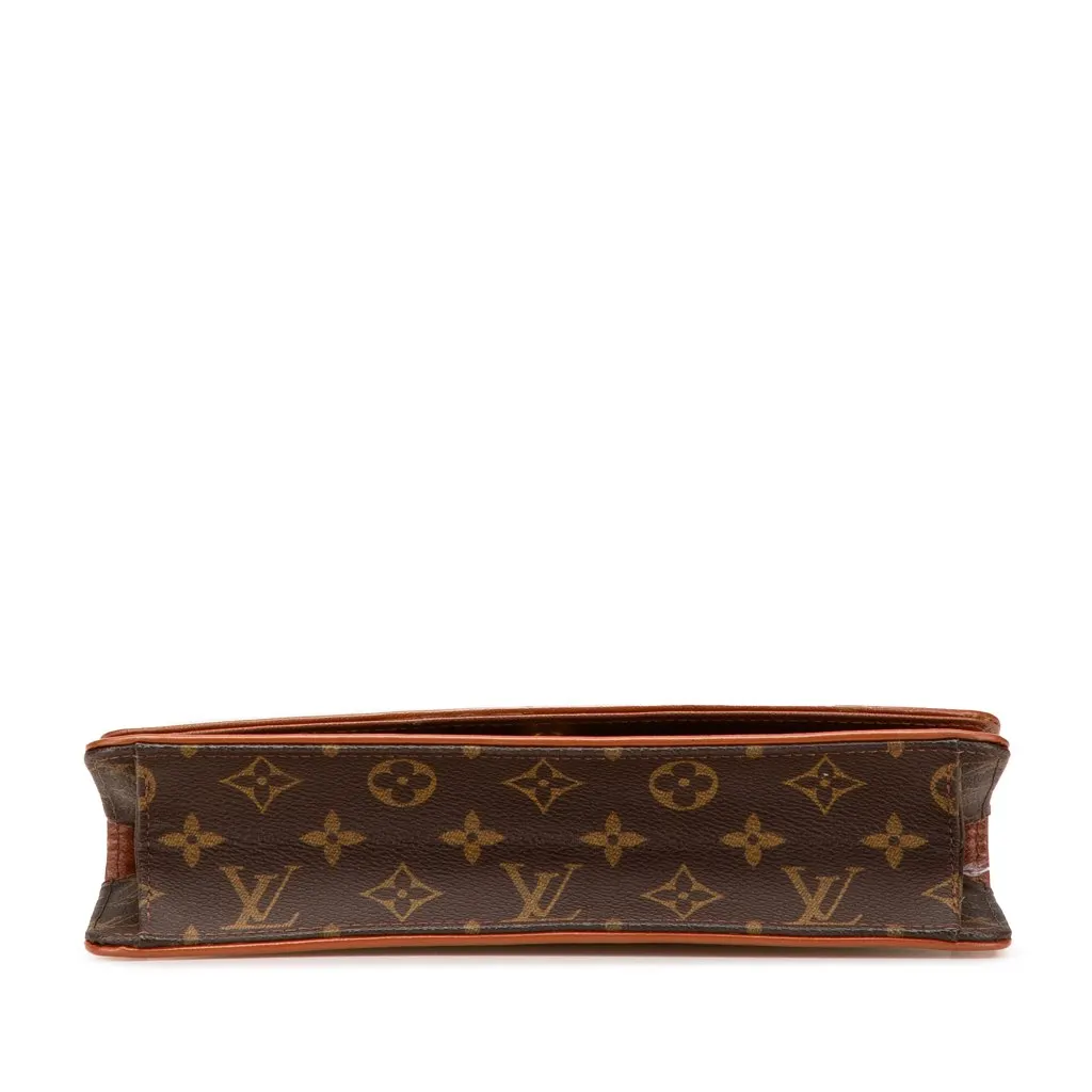 Louis Vuitton Monogram Pochette Dame PM Brown Canvas Good - Inside View