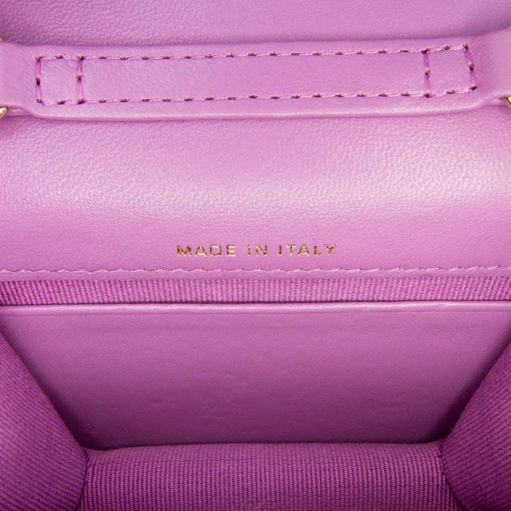 Chanel CC Quilted Lambskin Coco Card Holder on Chain - 4