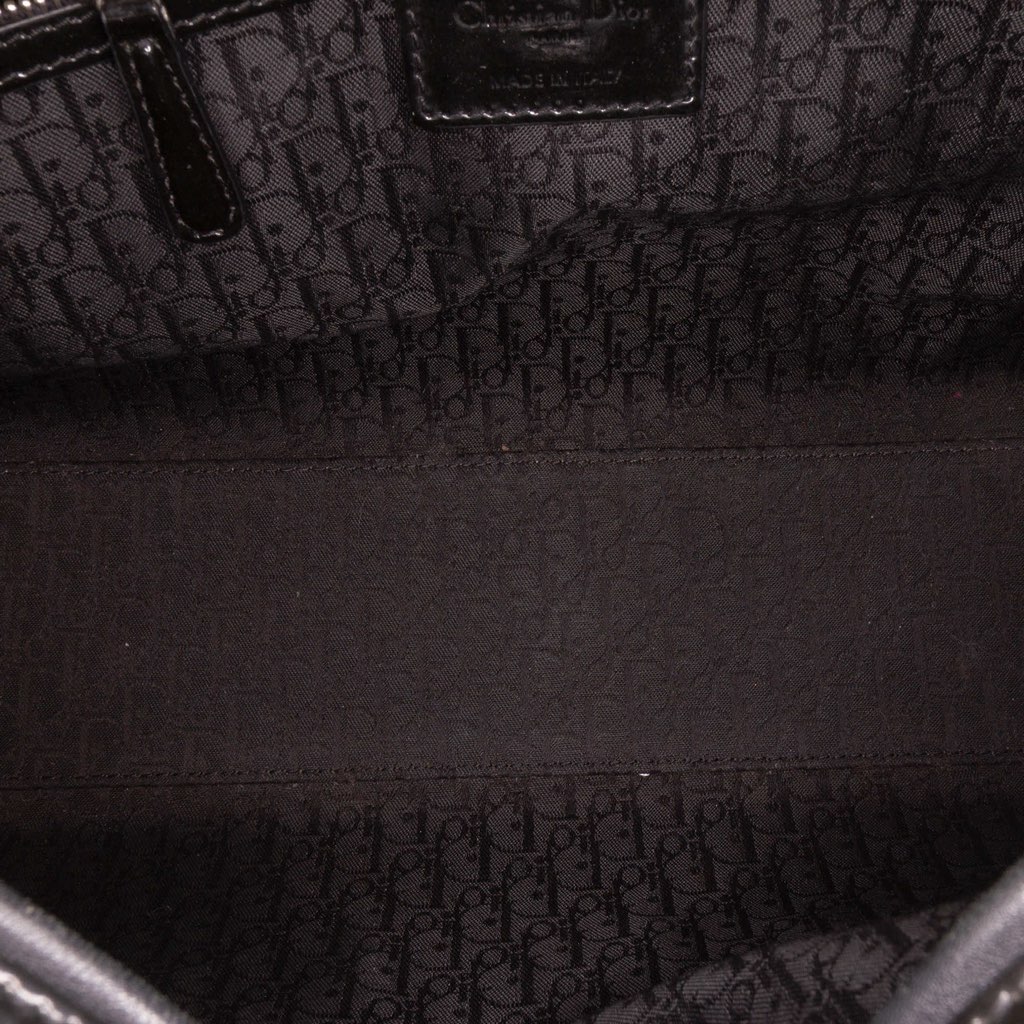 Dior Large Patent Cannage Lady Dior - 4