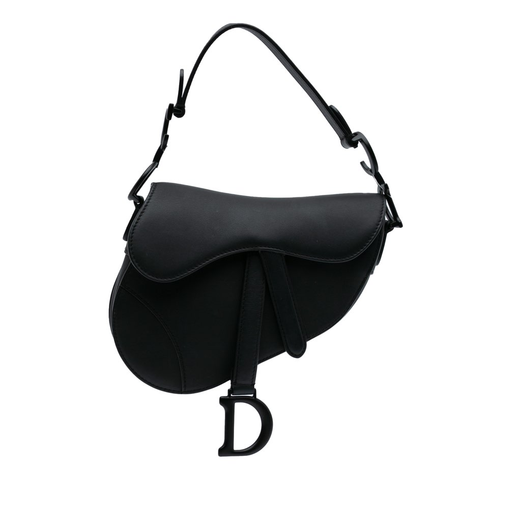 Dior Mini Ultra Matte Calfskin Saddle Bag
