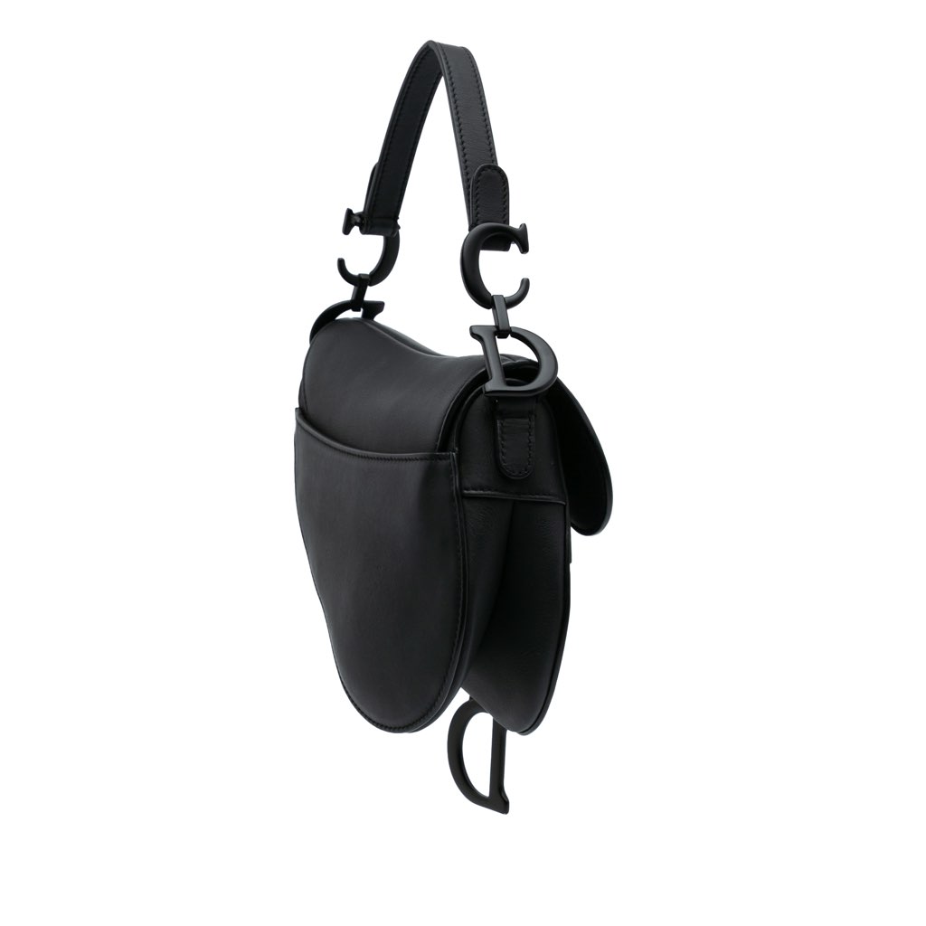 Dior Mini Ultra Matte Calfskin Saddle Bag - 2