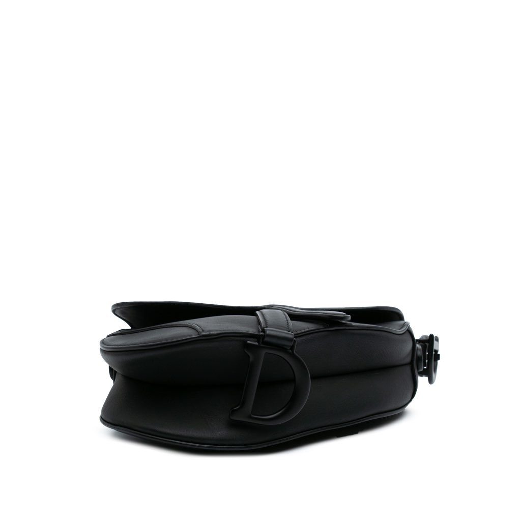 Dior Mini Ultra Matte Calfskin Saddle Bag - 3