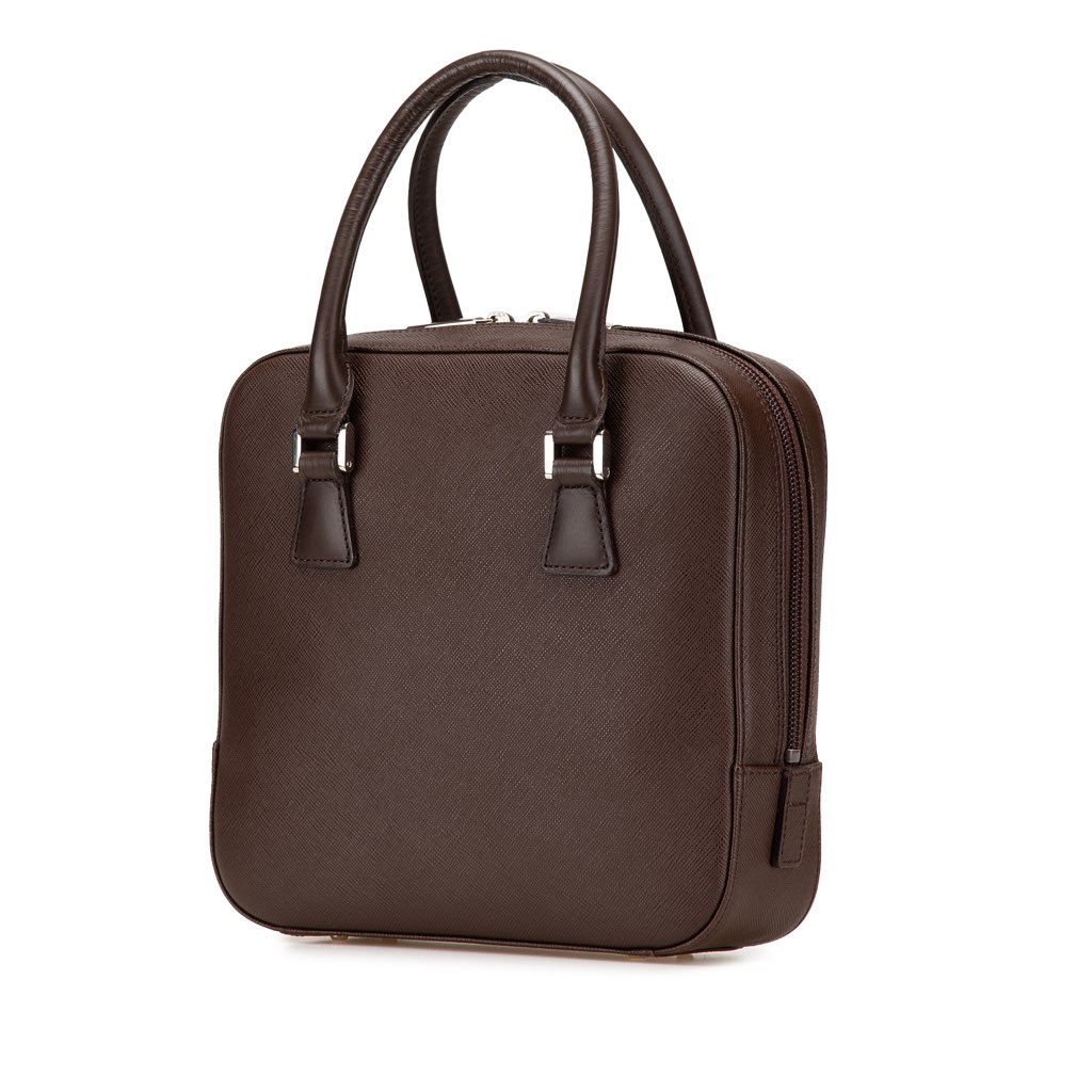 Burberry Leather Handbag - Back view