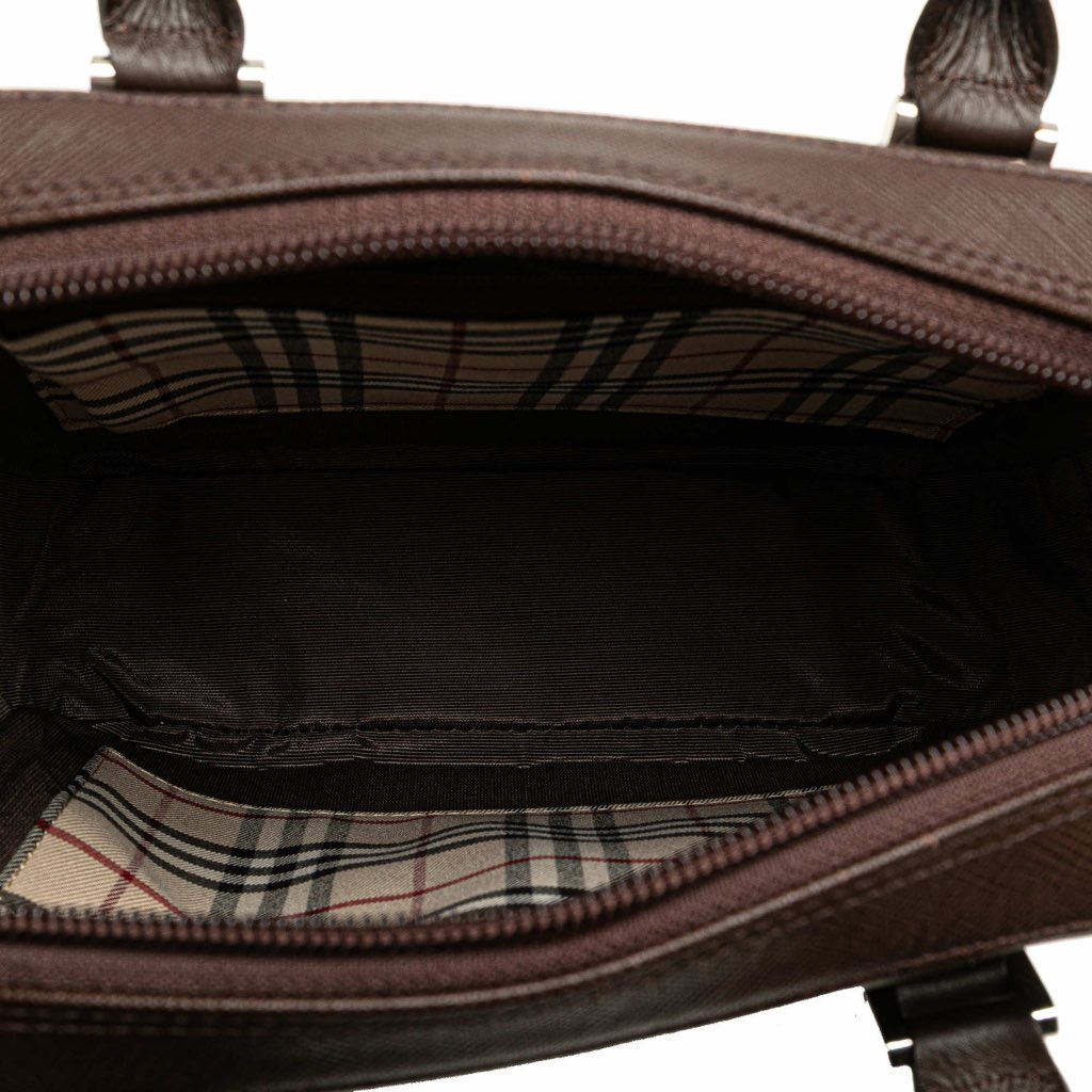 Burberry Leather Handbag - 4