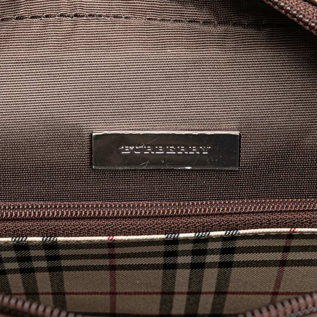 Burberry Leather Handbag - Side view