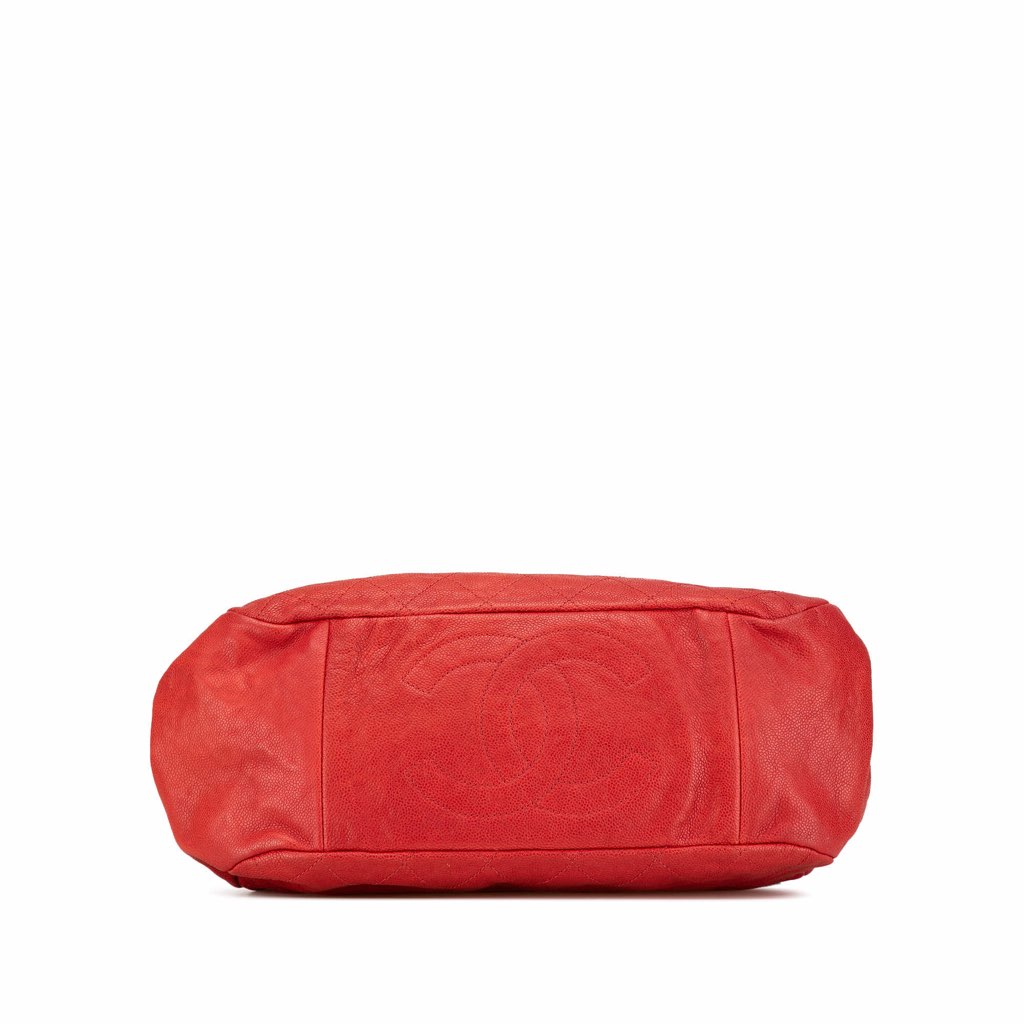 Chanel Medium Quilted Caviar Frame Tote - 3