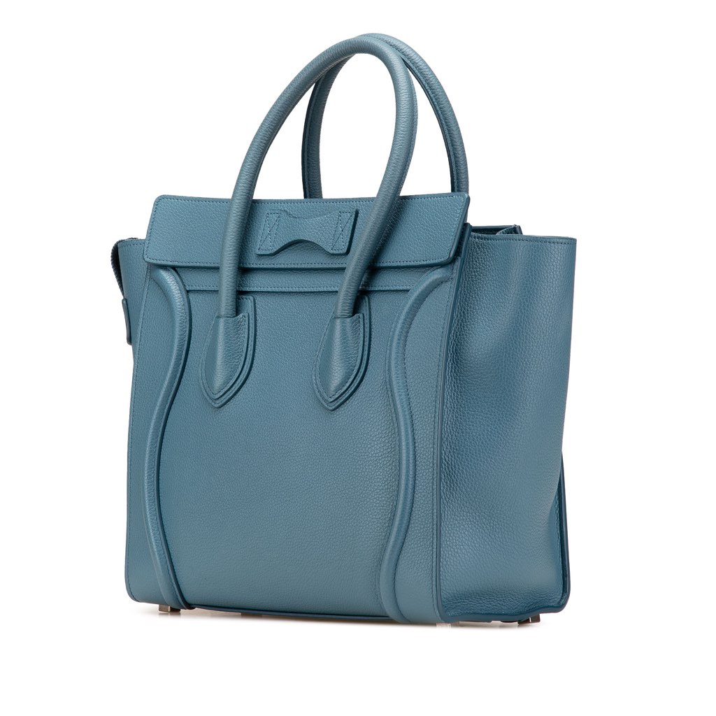 Celine Micro Calfskin Luggage Tote - 2