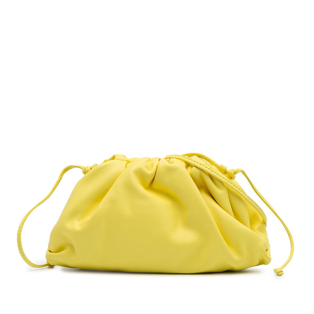 Bottega Veneta Lambskin The Mini Pouch Crossbody