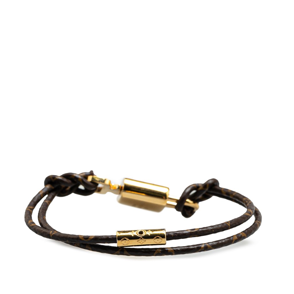 Louis Vuitton Monogram Padlock Bracelet - Image 6