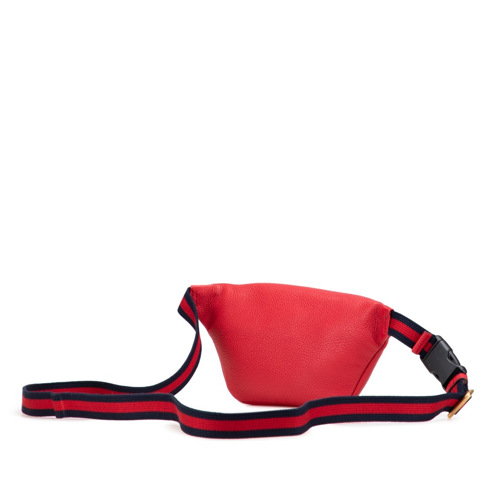 Gucci Small Leather Logo Belt Bag - 2