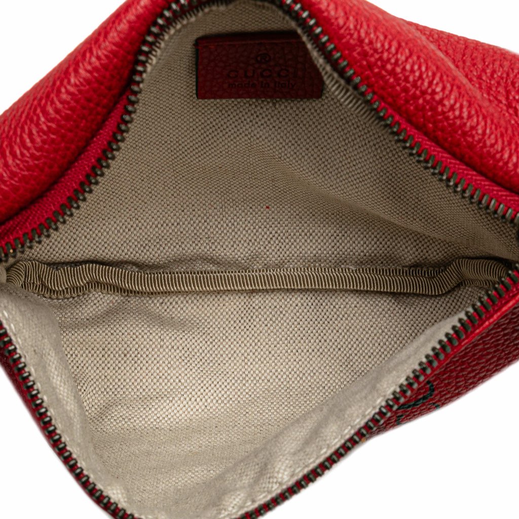 Gucci Small Leather Logo Belt Bag - 4