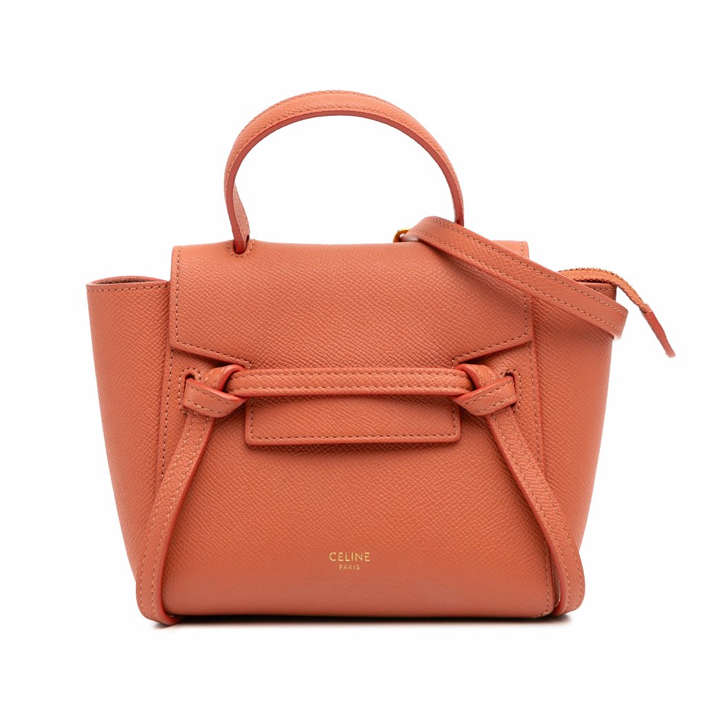 Celine Pico Grained Calfskin Belt Bag