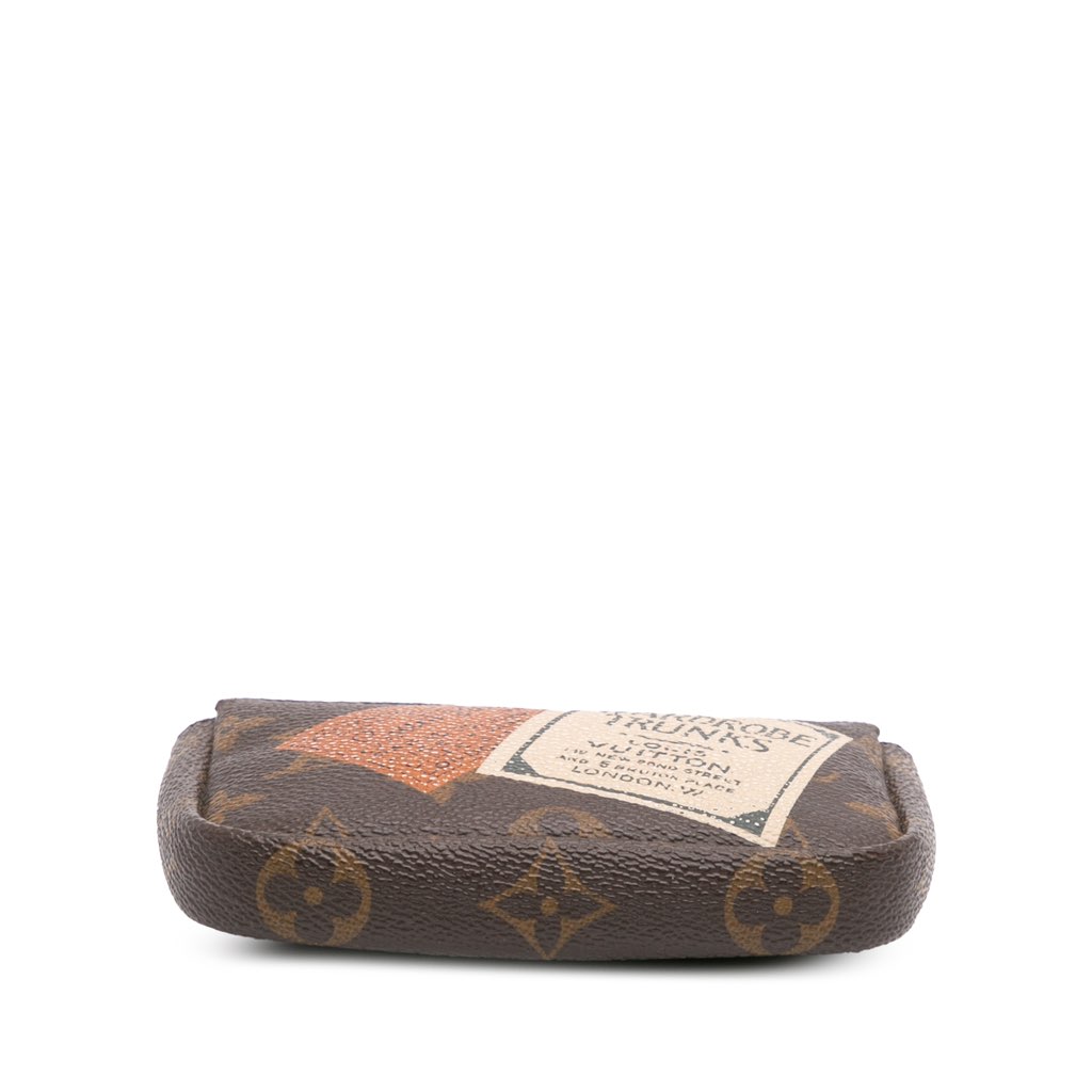 Louis Vuitton Monogram Trunks and Bags Pochette Cles - 3