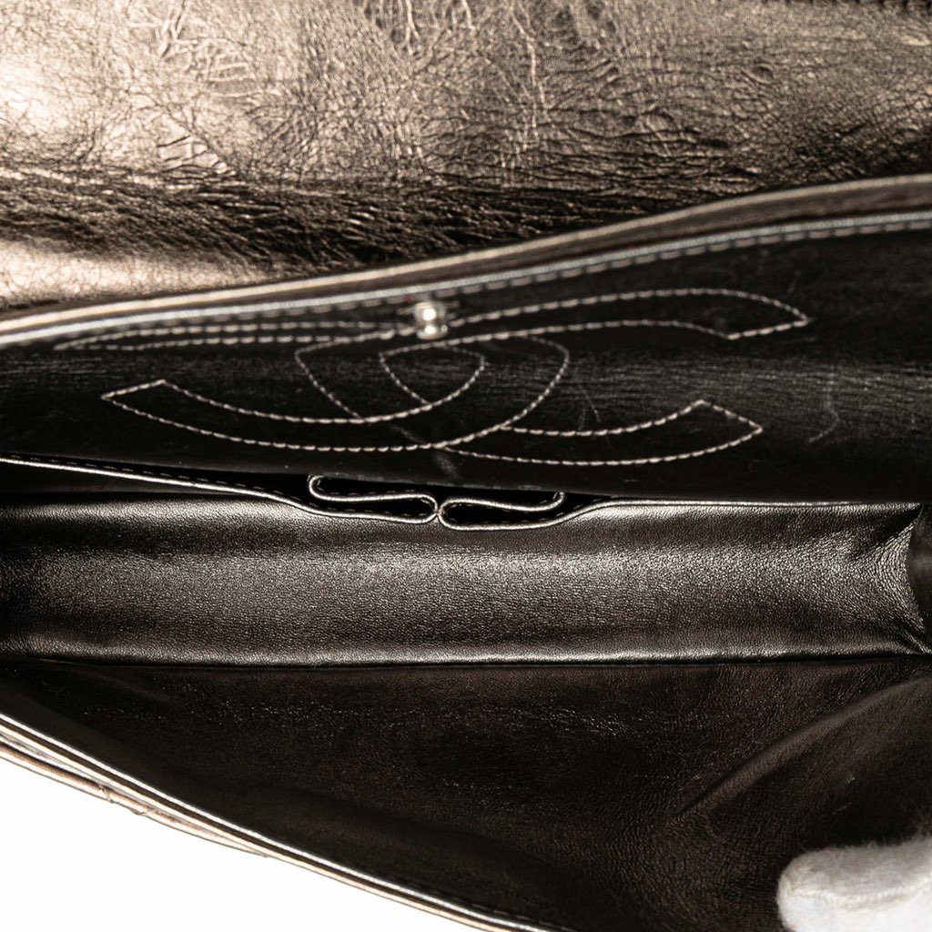 Chanel Reissue 2.55 Aged Metallic Calfskin Double Flap 225 - 4