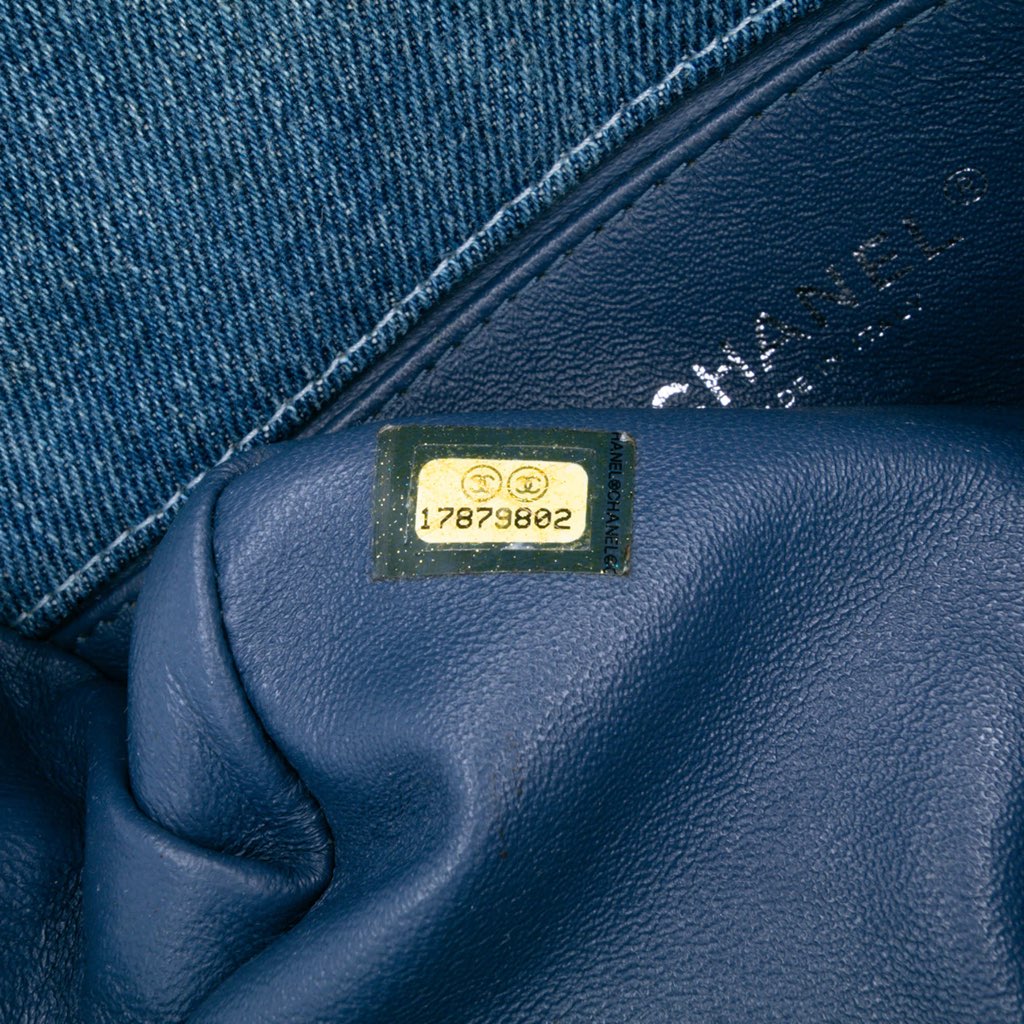 Chanel Small Quilted Denim Boy Flap - Detail 1