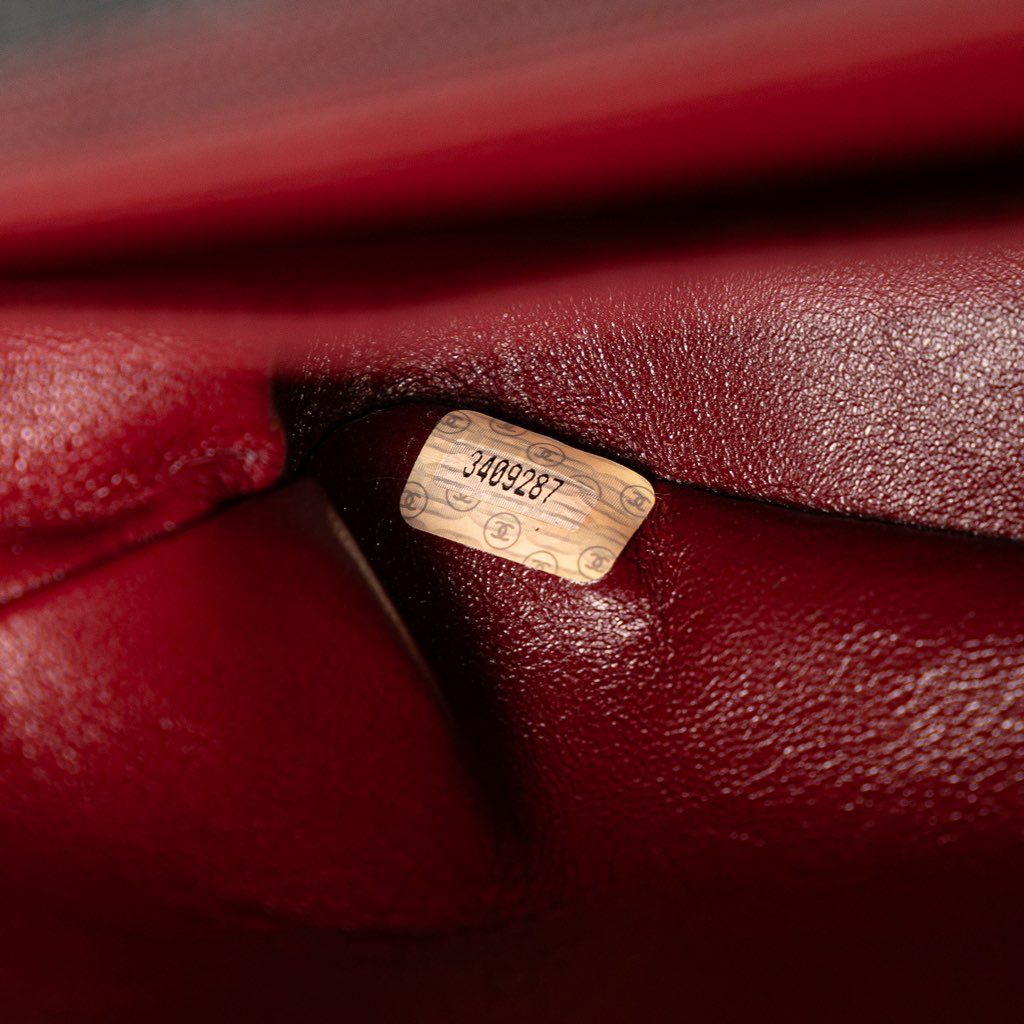 Chanel Lambskin Mademoiselle Kelly Top Handle Bag - Detail 2