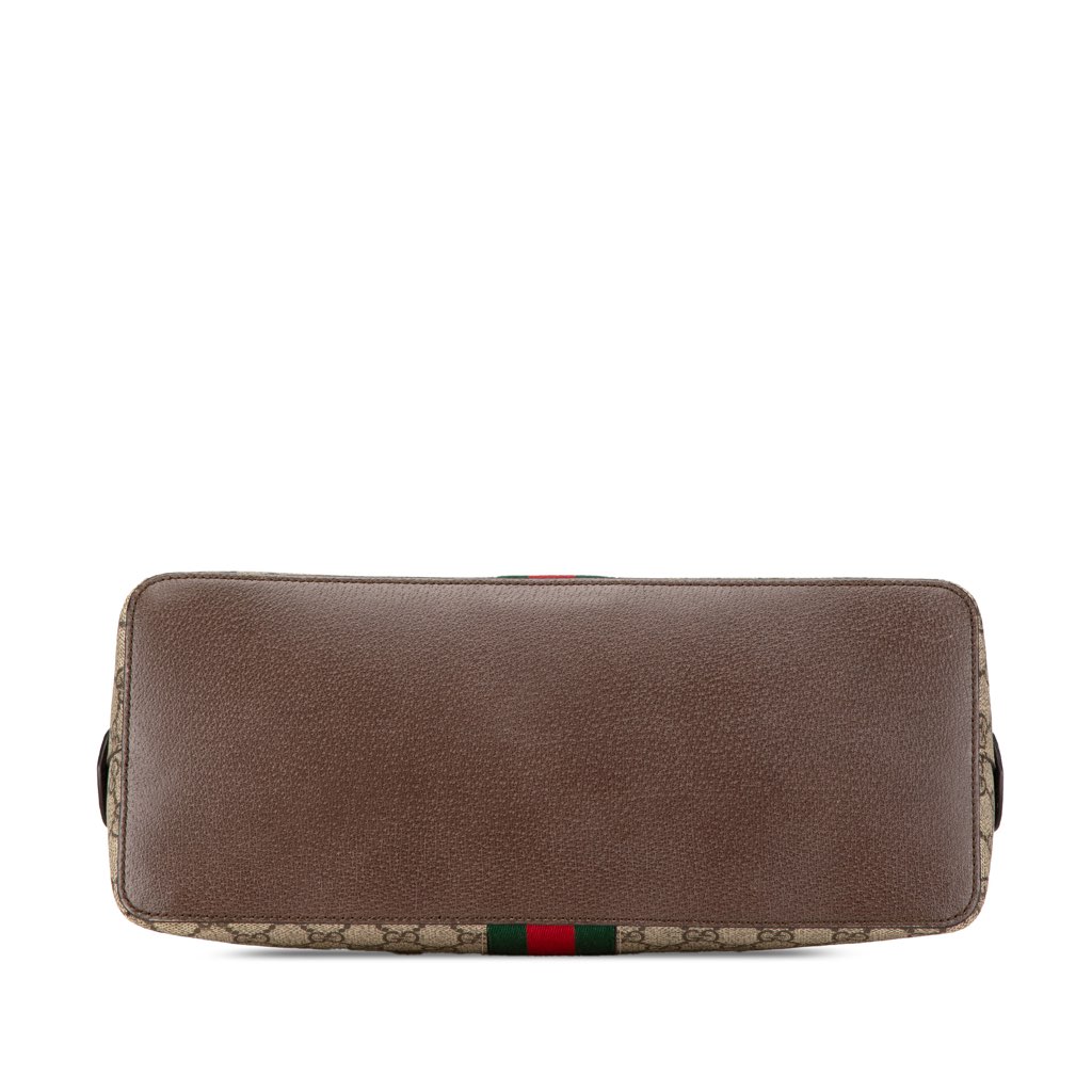 Gucci Medium GG Supreme Ophidia Web Satchel - 3