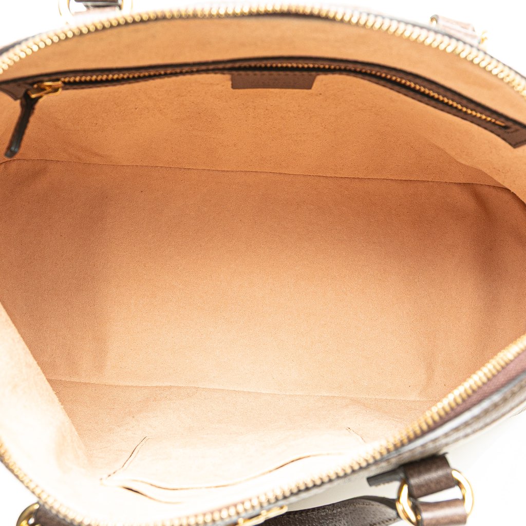 Gucci Medium GG Supreme Ophidia Web Satchel - 4