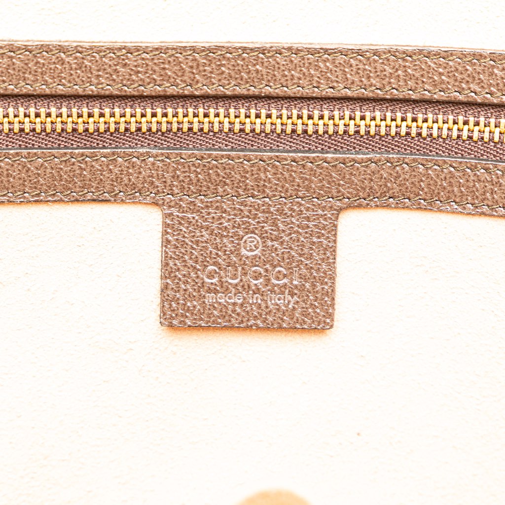 Gucci Medium GG Supreme Ophidia Web Satchel - 5