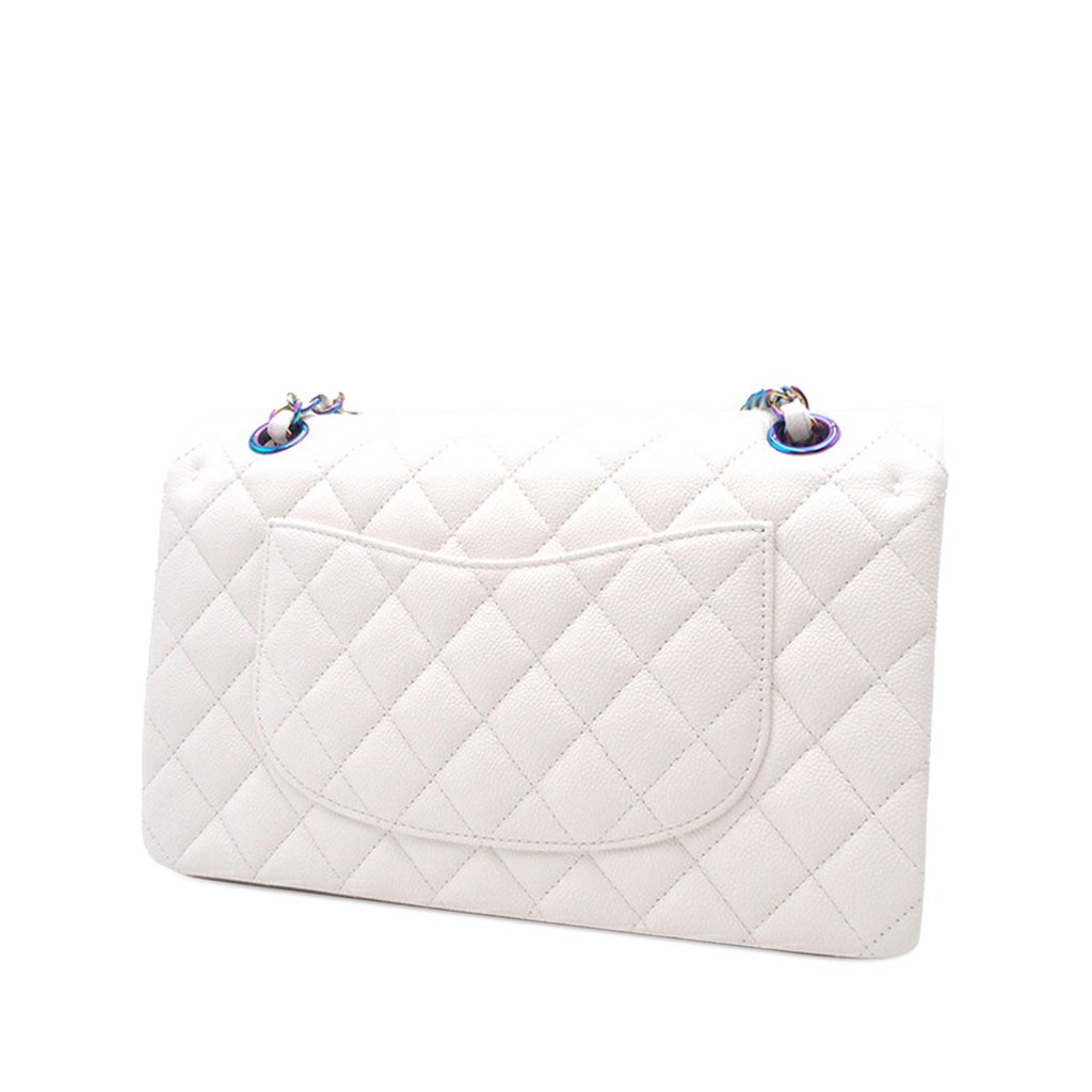 Chanel Medium Classic Iridescent Caviar Double Flap - 2