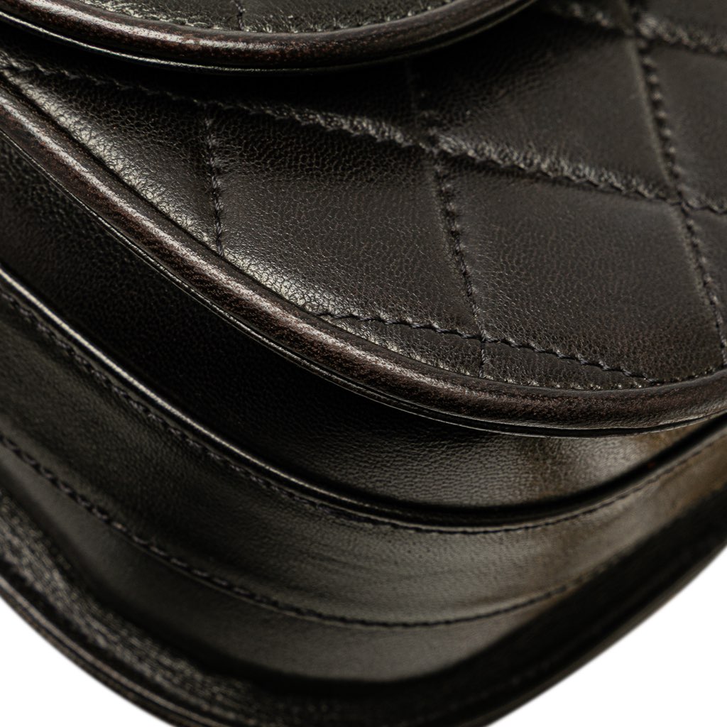 Chanel CC Quilted Lambskin Chain Flap - Image 13