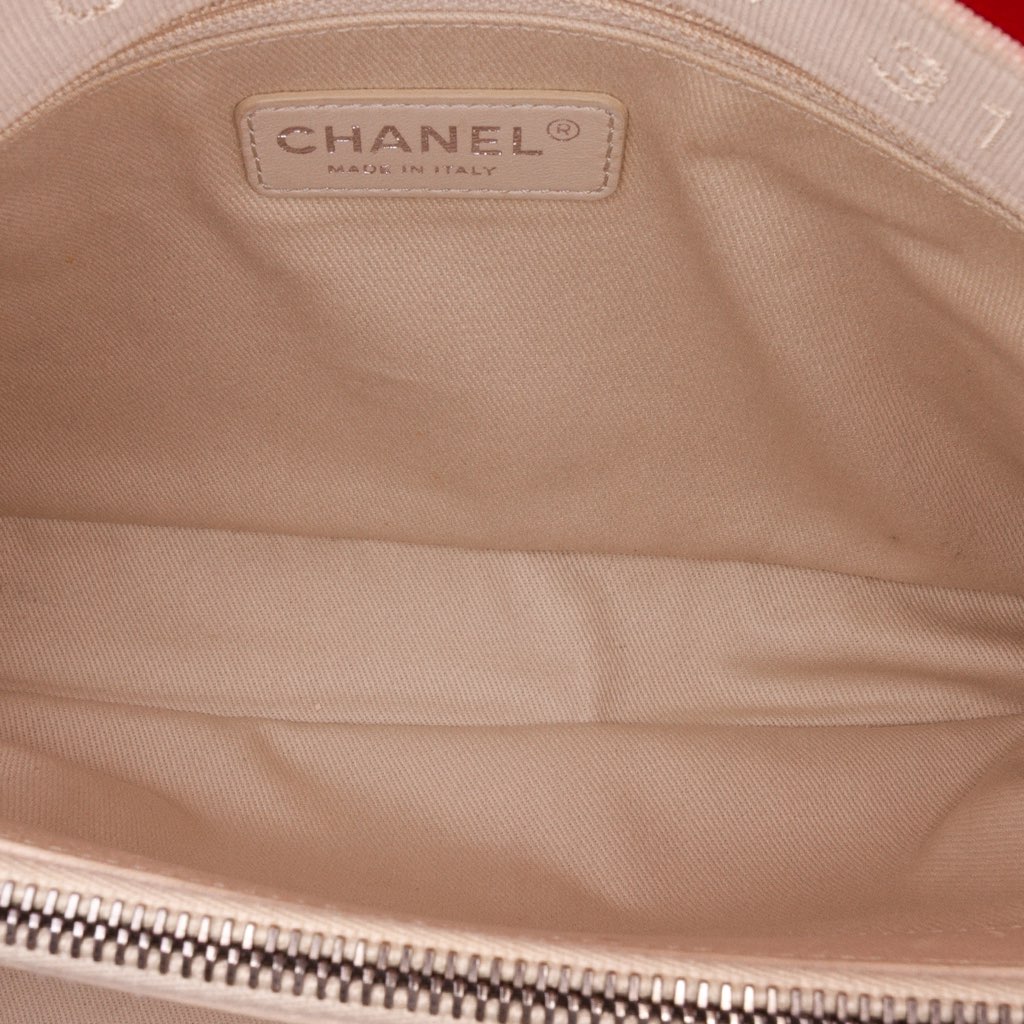 Chanel Large Quilted Shiny Lambskin Burgundy Rocks Flap - 5