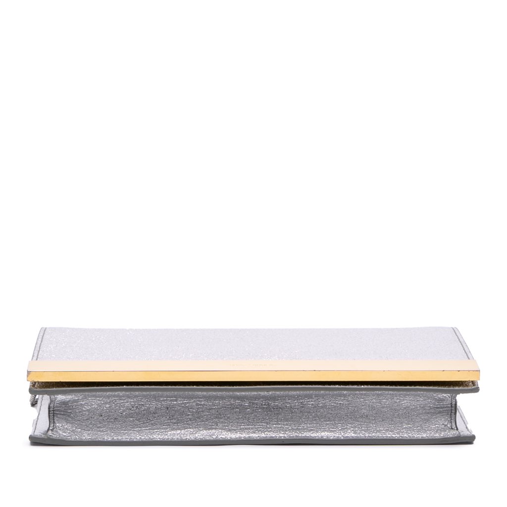 Saint Laurent Metallic Leather Crossbody - Image 6