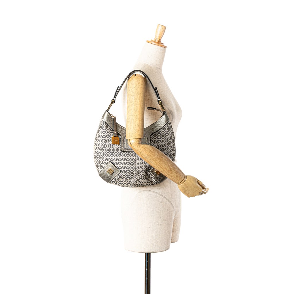 Loewe Anagram Canvas New Road Hobo - Image 13