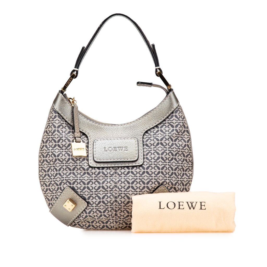 Loewe Anagram Canvas New Road Hobo - Image 14