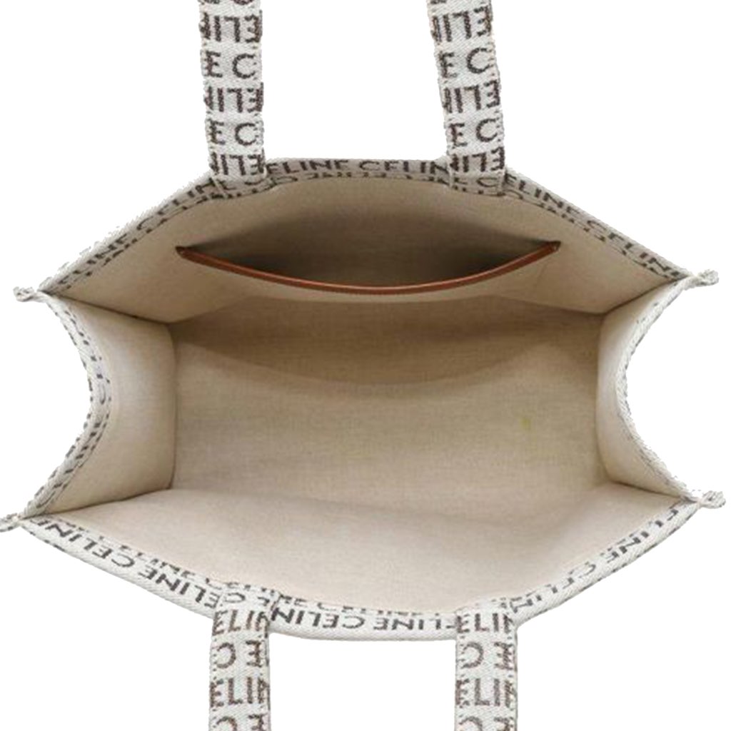 Celine Large Canvas Cuir Triomphe Cabas Thais All Over Tote - 4